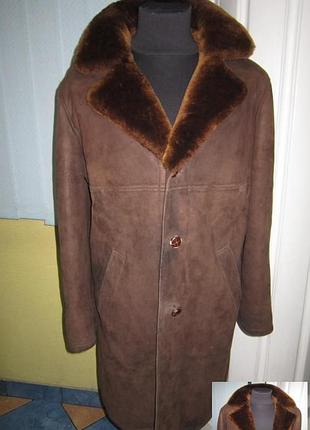 Велика чоловіча дублянка натуральна h. s. німеччина. 62р. лот 708