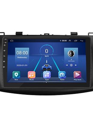 Штатна магнітола lesko для mazda 3 ii (bl) рестайлінг 2011-2013 екран 9" 2/32gb/ 4g/ wi-fi gps premium