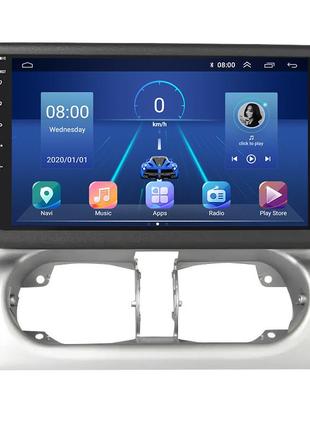 Штатная магнитола lesko для opel tigra b 2004-2009 экран 9" 4/64gb 4g wi-fi gps top опель тигра 2шт