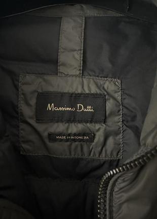 Massimo dutti стеганая куртка l пуховик легкий8 фото