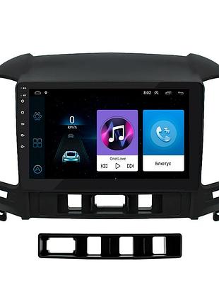Штатная магнитола lesko для авто hyundai santa fe 2009-2012 9" 1+16 wi-fi optima хюндай 2шт