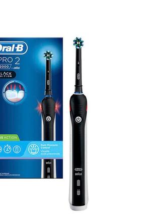 Электрическая зубная щетка oral-b d501.513.2 pro 2 black