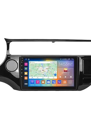 Штатная магнитола 9" lesko для kia rio iii рестайлинг 2015-2017 2/32gb carplay 4g prime ips 8 ядер киа 6шт