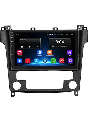 Штатна магнітола lesko для ford galaxy ii рестайлінг 2010-2015 екран 9" 2/32gb wi-fi gps base форд галаксі