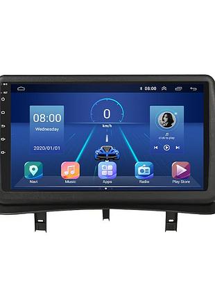 Штатна магнітола lesko для renault clio iii рестайлінг 2009-2014 екран 9" 6/128gb 4g wi-fi gps top