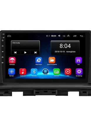 Штатная магнитола lesko для kia cerato iv рестайлинг 2021-н.в. экран 9" 2/32gb wi-fi gps base киа
