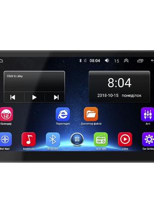 Магнитола 2 din lesko w-09 экран 9" 2/32 base carplay gb wi-fi gps android краплей