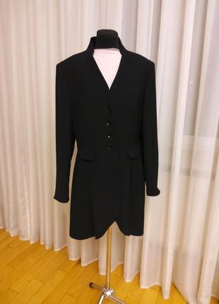 Черный длинный пиджак gerry weber раз.40-421 фото