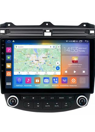 Штатная магнитола 10" lesko для honda accord vii 2002-2006 4/64gb carplay 4g wi-fi gps prime 8 ядер хонда 29шт