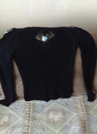 Полупрозрачная кофта c