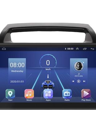 Штатная магнитола lesko для kia carnival ii 2006-2014 экран 9" 6/128gb 4g wi-fi gps top киа