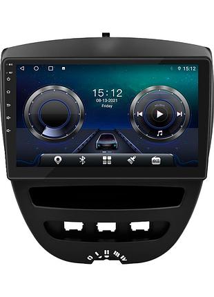 Магнитола lesko для citroen c1 i рестайлинг 2 2012-2014 экран 10" 4/32gb/ 4g/ wi-fi/ carplay top ситроен
