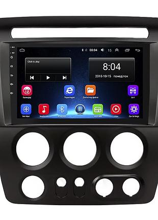Штатна магнітола lesko для hummer h3 2005-2010 екран 9" 2/32gb wi-fi gps base хаммер