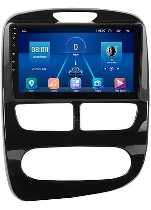 Штатна магнітола lesko для renault clio iv 2012-2016 екран 9" 6/128gb 4g wi-fi gps top