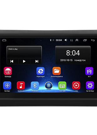 Штатна магнітола lesko для fiat stilo 2001-2007 екран 9" 2/32gb wi-fi gps base фіат стіло