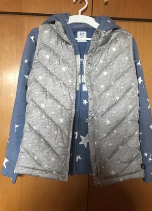 Теплое худи на замке gap для девочки