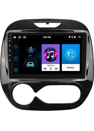 Штатна магнітола lesko для renault captur i рестайлінг 2017-2019 екран 9" 1/16gb/ wi-fi optima gps android