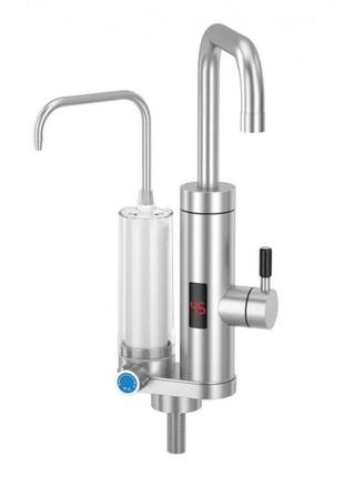 Проточний водонагрівач із фільтром для очищення води zswk-d02 (9247)