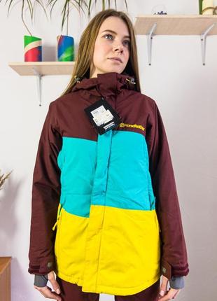 Куртка жіноча гірськолижна horsefeathers riga cinnamon xs2 фото