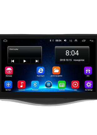 Штатна магнітола lesko для toyota rav4 iii (xa30) рестайлінг 2010-2016 екран 9" 2/32gb wi-fi base gps 7шт