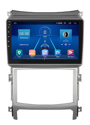 Штатна магнітола lesko для hyundai veracruz 2006-2015 екран 9" 2/32gb wi-fi gps base хюндай