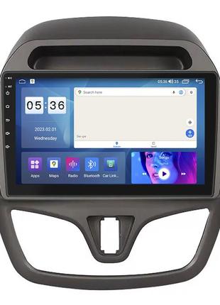 Штатная магнитола lesko для chevrolet spark iv 2015-2018 ips 9" 2/32gb carplay 4g wifi gps prime шевроле спарк