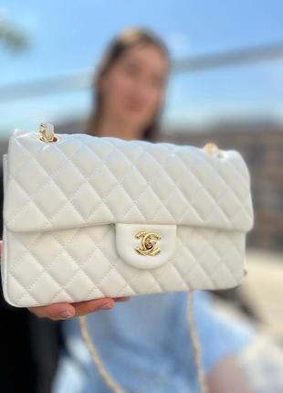 Chanel 25 lux (white) (арт: 2018)