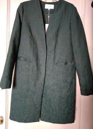 Нове пальто - сюртук-жакет в стилi etro1 фото