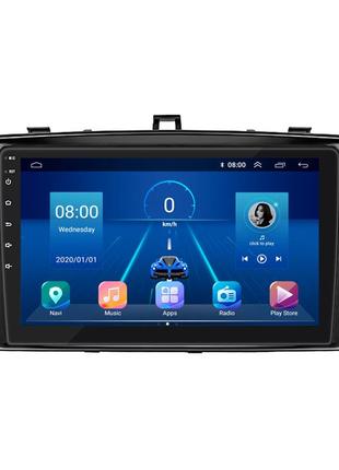 Штатная магнитола 9" lesko для toyota avensis iii рестайлинг 2011-2015 4/64gb/ 4g/ wi-fi/ carplay тойота 7шт