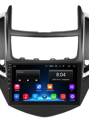 Штатная магнитола lesko для chevrolet tracker iii 2013-2017 экран 9" 2/32gb wi-fi gps base шевроле трекер