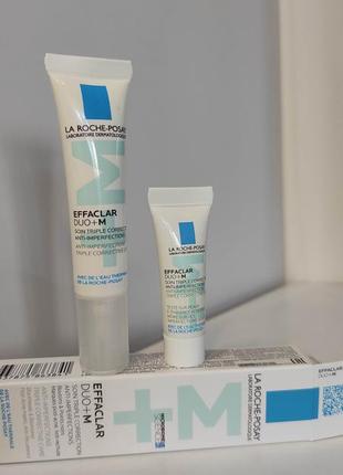 Обновленный крем гель для лица la roche-posay effaclar duo + m4 фото