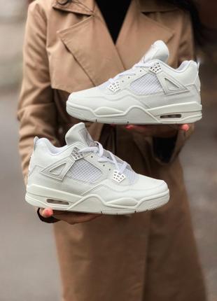 Мужские кроссовки nike air jordan 4 pure money