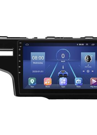 Штатная магнитола 9" lesko для honda jazz iii рестайлинг 2017-2020 top 4/32 4g wifi gps хонда 5шт