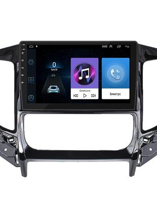 Штатная магнитола 9" lesko для mitsubishi l200 v 2015-2019 base 1/16 wifi gps митцубиси 5шт