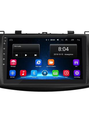 Штатная магнитола lesko для mazda 3 ii (bl) рестайлинг 2011-2013 экран 9" 2/32gb/ wi-fi optima gps 2шт