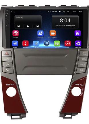 Штатна магнітола lesko для lexus es v рестайлінг 2009-2012 екран 9" 2/32gb wi-fi gps base