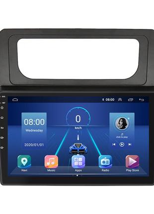 Штатная магнитола 10" lesko для volkswagen caddy iii рестайлинг 2010-2015 6/128gb 4g wi-fi gps top
