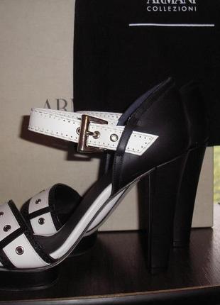 Босоножки армани, armani collezioni, оригинал, 38 - 39р. новые.