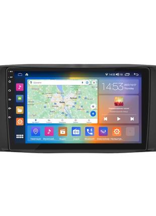 Штатная магнитола 9" lesko для mercedes-benz r-класс i рестайлинг 2007-2010 4/64gb carplay 4g wi-fi gps pr 1шт