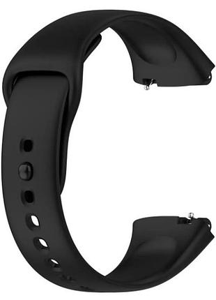 Силиконовый ремешок для  redmi watch 3 active / redmi watch 3 lite (black)