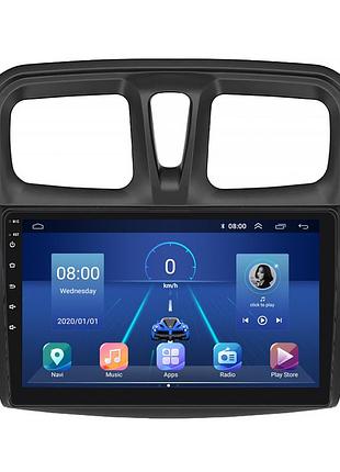 Штатная магнитола lesko для renault logan ii рестайлинг 2018-н.в. экран 10" 4/32gb/ 4g/ wi-fi/ carplay pre 1шт