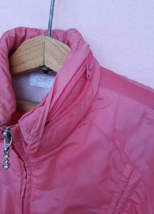 Куртка-ветровка розовая для девочек geox оригинальная, р.146см+(10лет)3 фото