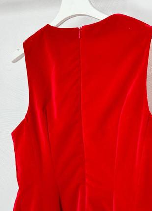 Красное мини платье, в размере m (reserved)3 фото