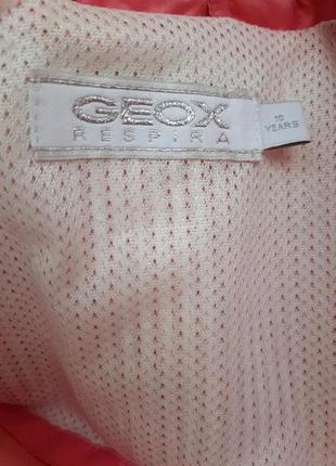 Куртка-ветровка розовая для девочек geox оригинальная, р.146см+(10лет)8 фото