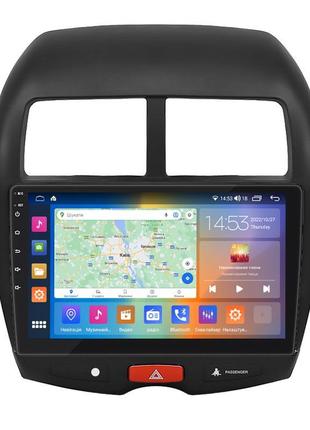 Штатна магнітола 10" lesko для mitsubishi rvr iii рестайлінг 2012-2017 4/64gb carplay 4g wi-fi gps prime