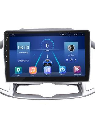 Штатная магнитола lesko для chevrolet captiva i рестайлинг 2011-2013 экран 10" 4/32gb 4g wi-fi gps top