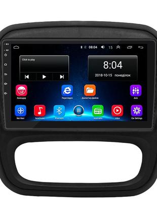 Штатна магнітола 9" lesko для renault trafic iii рестайлінг 2021-н.в. 2/32gb/ wi-fi optima рено 9 шт.