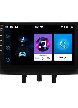 Штатна магнітола lesko для renault fluence i рестайлінг 2012-2017 екран 9" 1/16gb/ wi-fi optima gps andro 1 шт.