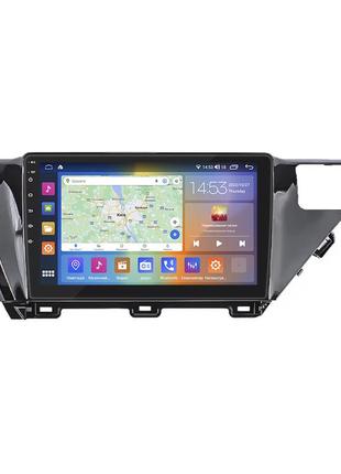 Штатная магнитола 10" lesko для toyota camry viii (xv70) рестайлинг 2020-н.в 2/32gb carplay 4g wi-fi gps prime