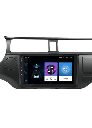 Штатна магнітола lesko kia rio 3 (2011-2015гг.) 9" 1/16 gb wi-fi optima gps android 8.1 go кіа 14 шт.